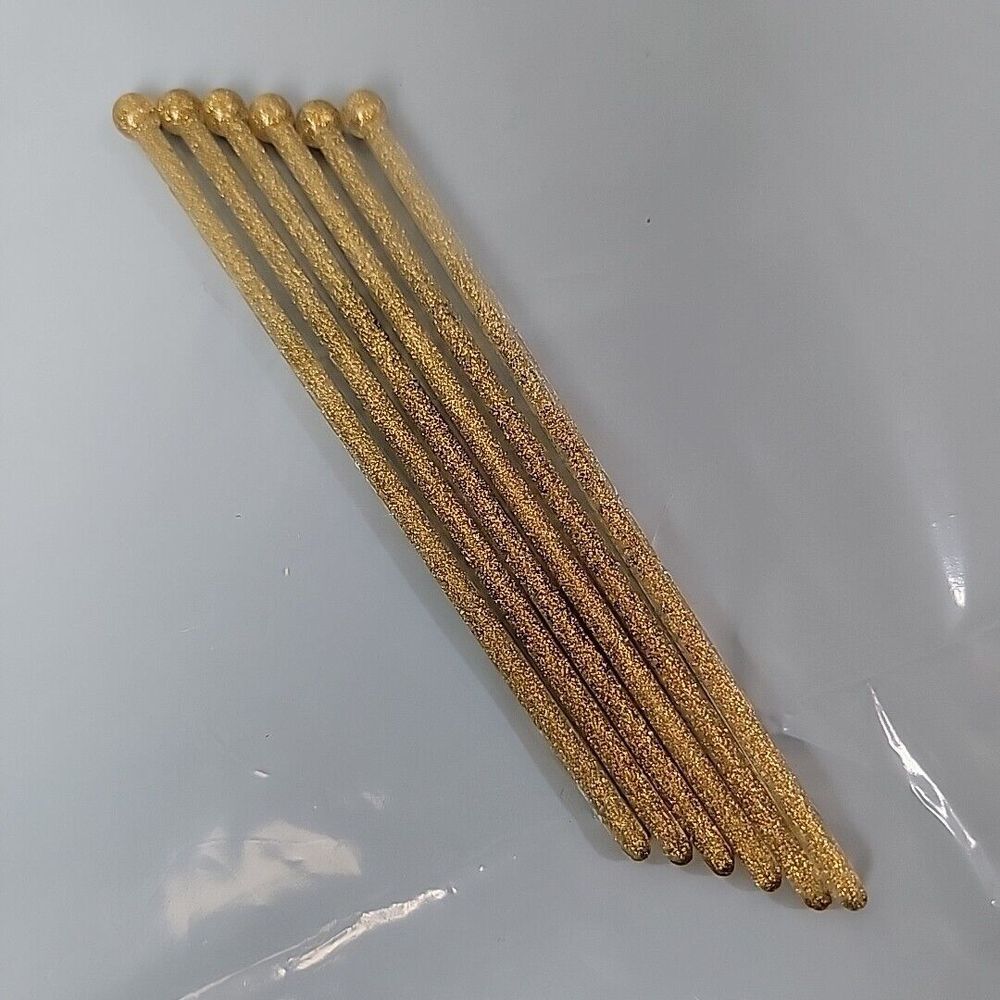Vintage Olivers Boston Drink Swizzle Stir Sticks Lot‎ of (6) Stirrers Barware - Picture 3 of 3